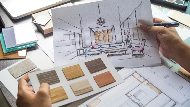 Không gian nội thất được thiết kế đẹp mắt và tiện nghi