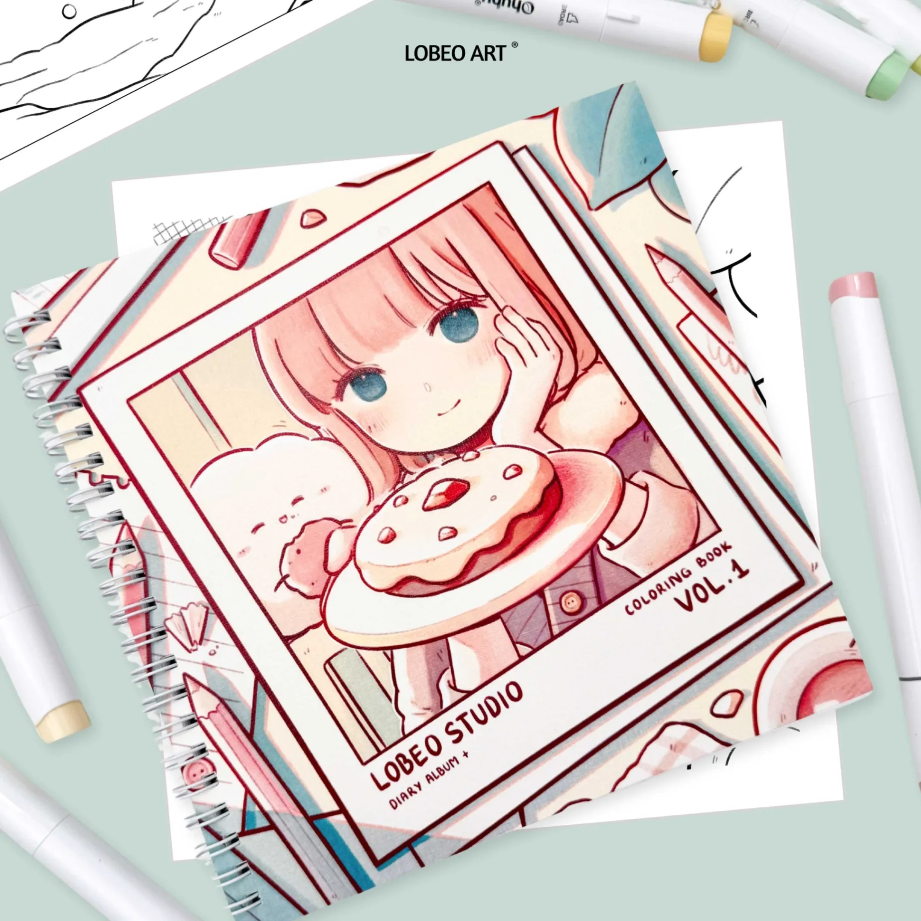 Tranh tô màu anime cung Kim Ngưu - điềm tĩnh và kiên nhẫn