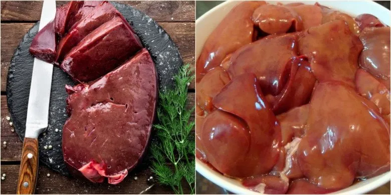 Chọn mua lá gan có màu tươi sáng, không nổi u hạch để làm pate
