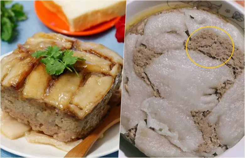 Hình ảnh pate gan có thể bị cứng nếu hấp quá lâu