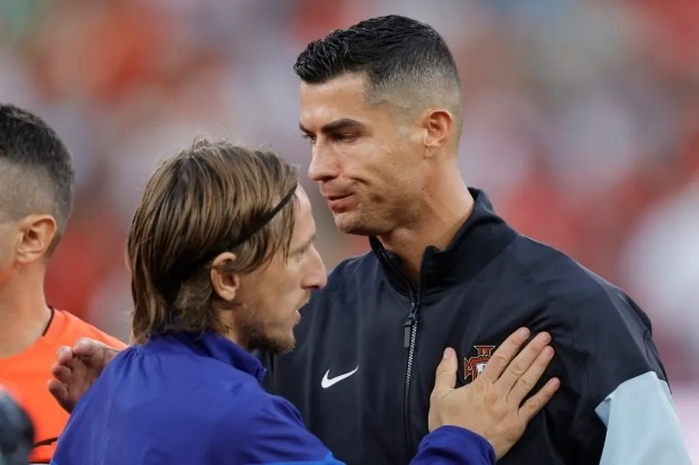Cristiano Ronaldo, đồng đội cũ của Modric tại Real Madrid