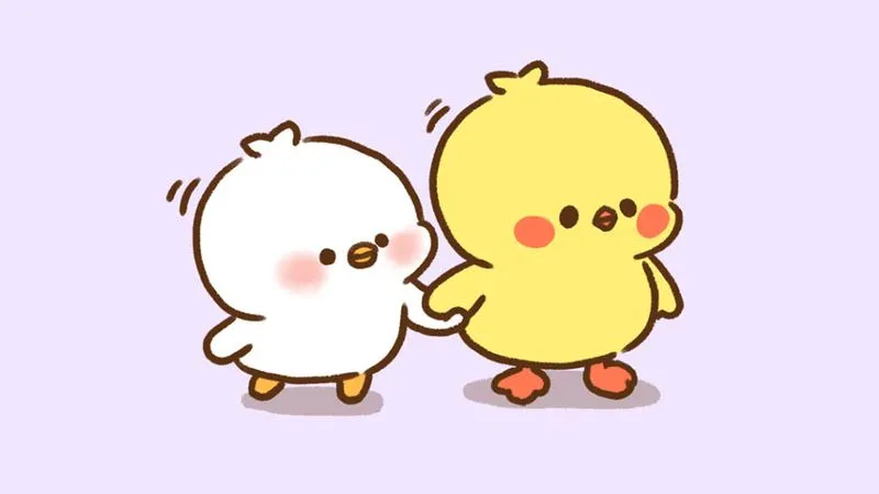 Vẽ sticker cute hình đồ vật
