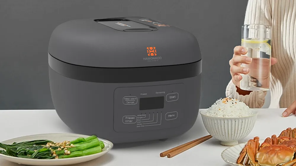 Cách nấu cơm tấm dẻo tơi bằng nồi cơm điện