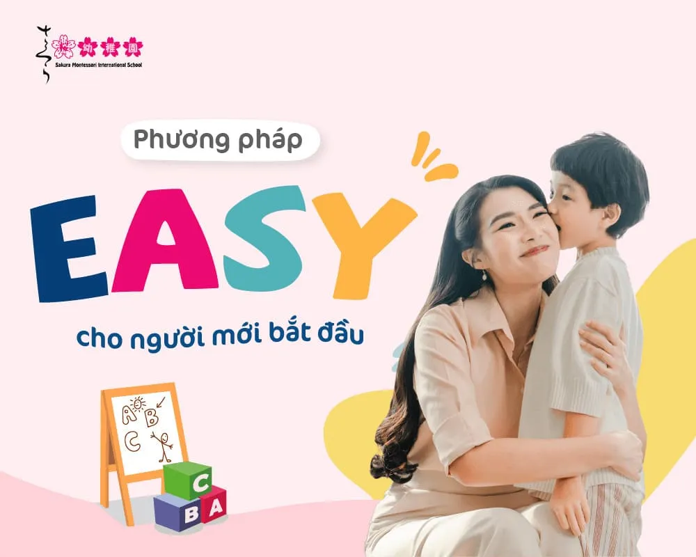 Hình ảnh minh họa phương pháp easy cho người mới bắt đầu, giúp bé có nếp sinh hoạt khoa học