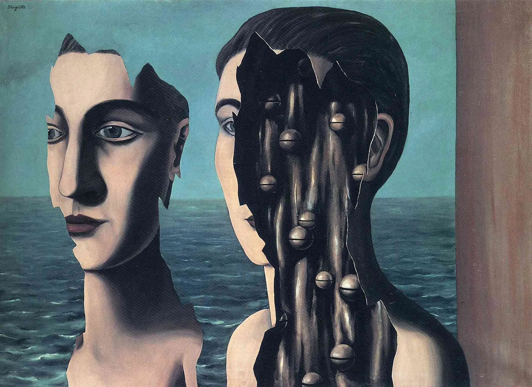 Tác phẩm siêu thực &quot;Bí mật kép&quot; của René Magritte, khám phá nội tâm con người