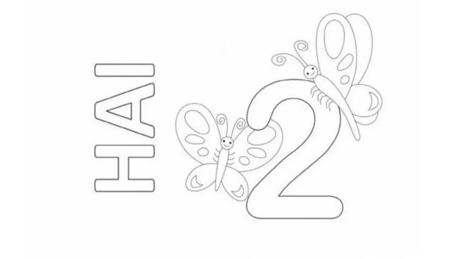 Tranh tô màu số 1 với hình ảnh một chú hề
