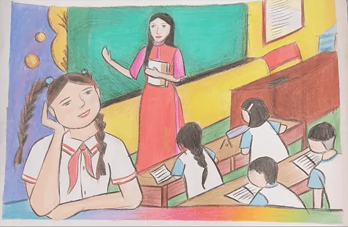 Cô giáo em trên bục giảng và những hoài niệm đáng nhớ