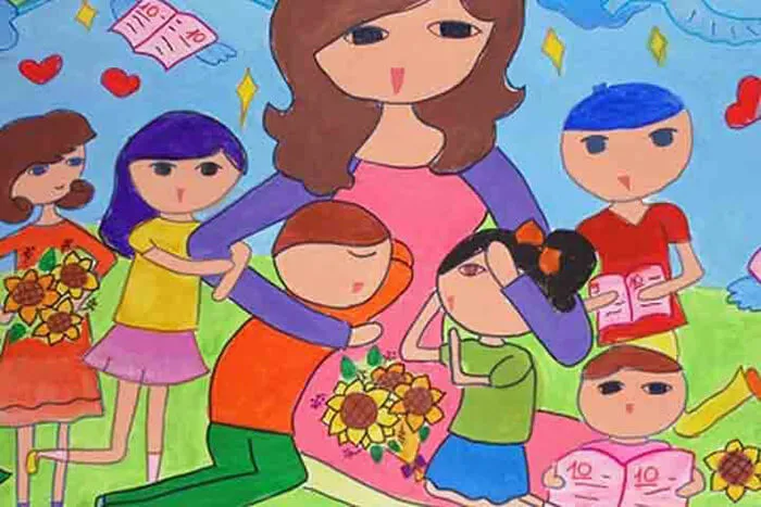 Cô giáo như mẹ hiền