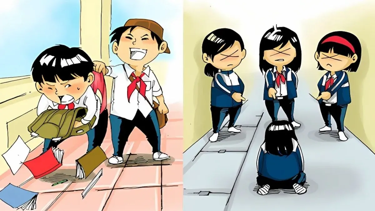 Lên ý tưởng cho tranh vẽ phòng chống bạo lực học đường