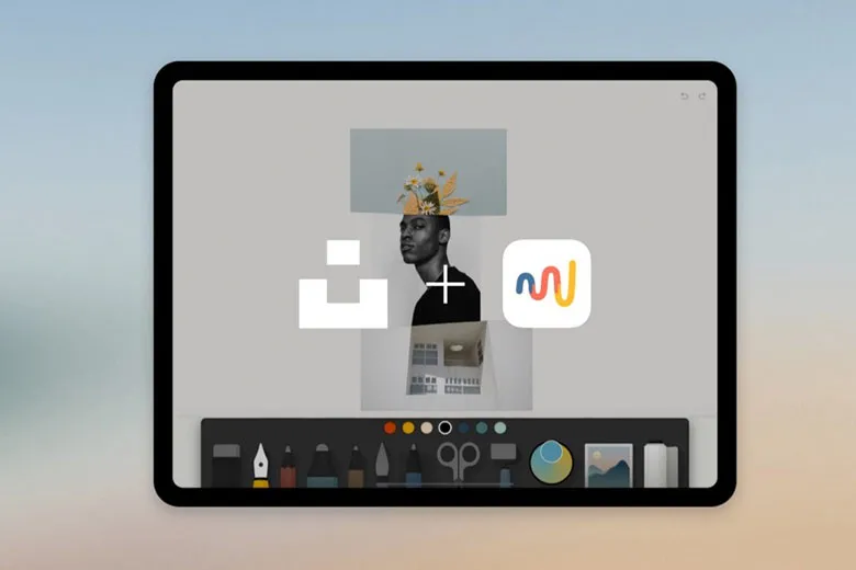 App vẽ tranh trên điện thoại Paper by WeTransfer
