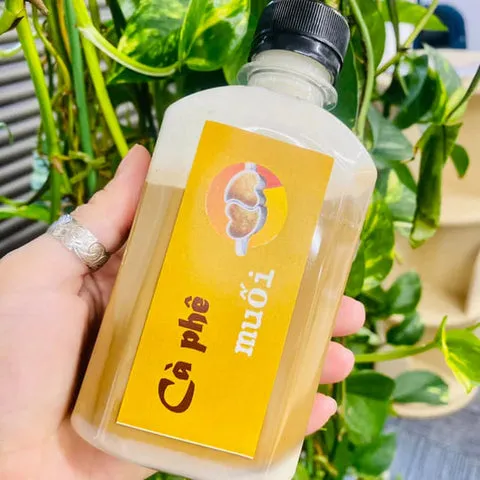 Các sản phẩm cà phê kem muối đóng chai tiện lợi