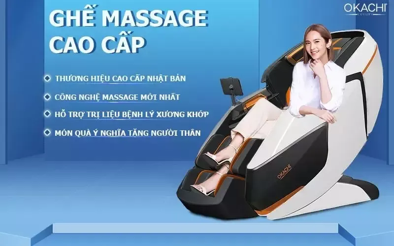 Công nghệ và cấu tạo bên trong ghế mát xa toàn thân hiện đại