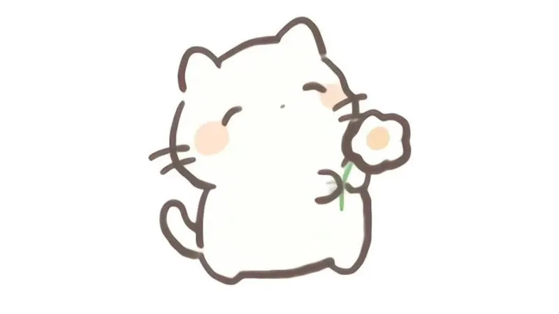 Sticker vẽ các vật dụng học tập dễ thương