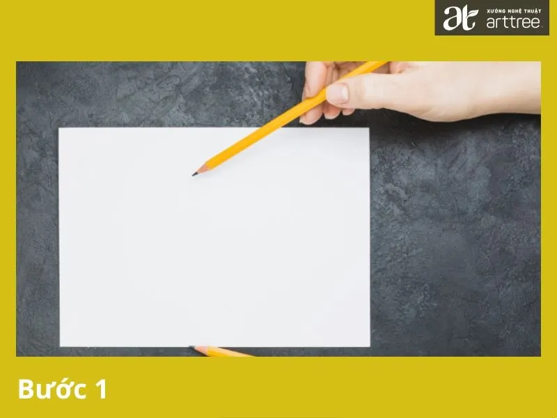 Các dụng cụ cần chuẩn bị để vẽ tranh phong cảnh biển đơn giản: giấy, bút chì, thước, tẩy, màu sáp.