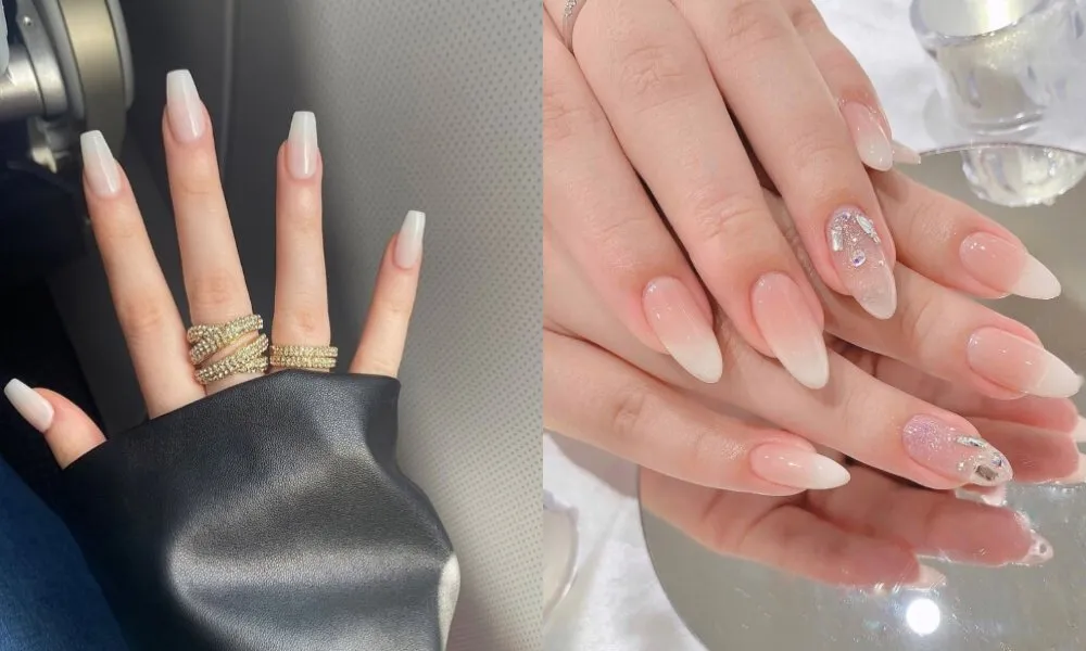 Mẫu nail trong suốt 2024 độc đáo, tối giản nhưng cuốn hút