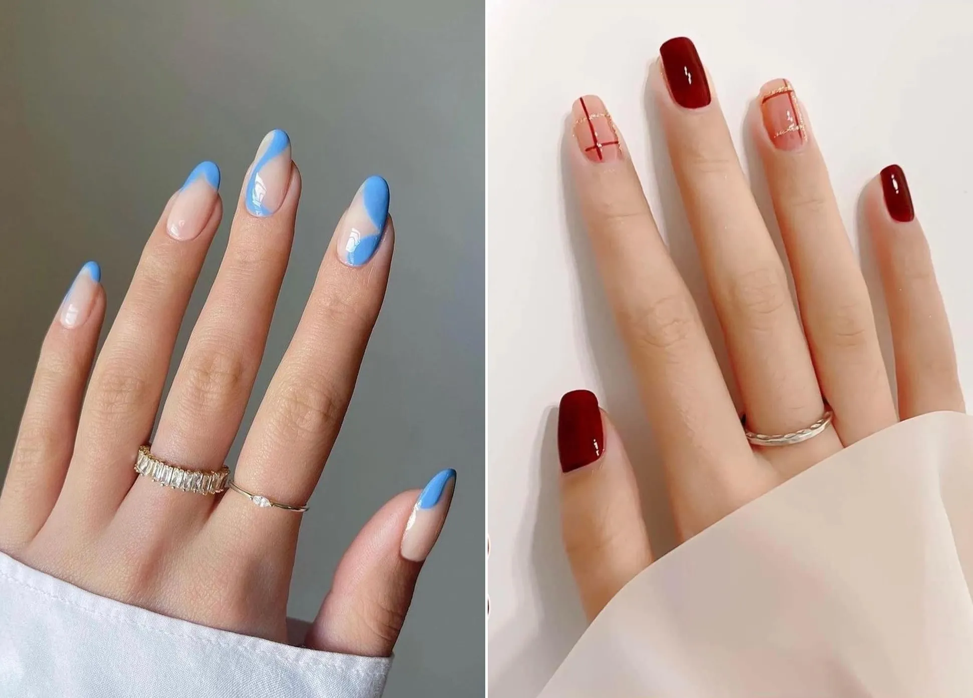móng tay dễ thương trẻ trung năng động