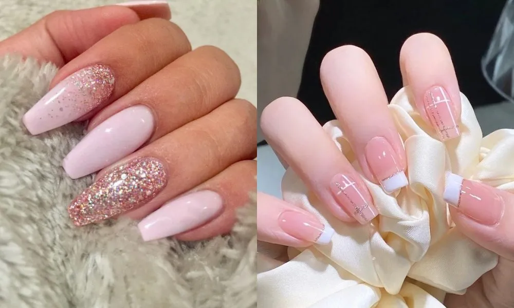 Mẫu nail đẹp 2024 tông màu hồng ngọt ngào, nữ tính
