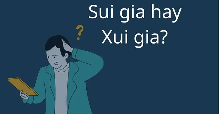 Minh họa mối quan hệ sui gia giữa hai gia đình