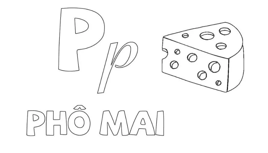 Bé tập tô màu chữ cái C