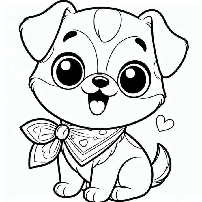 Tranh tô màu thỏ cute