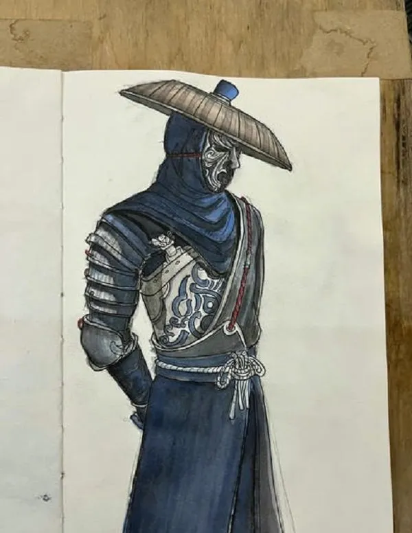 Tranh anime cổ trang nữ (nữ thần) thanh tao, thoát tục