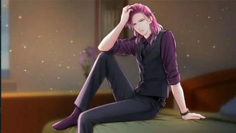 Tranh vẽ anime nam lạnh lùng với phong thái bá đạo
