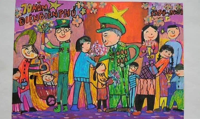 Tác phẩm ấn tượng kỷ niệm 70 năm chiến thắng Điện Biên Phủ