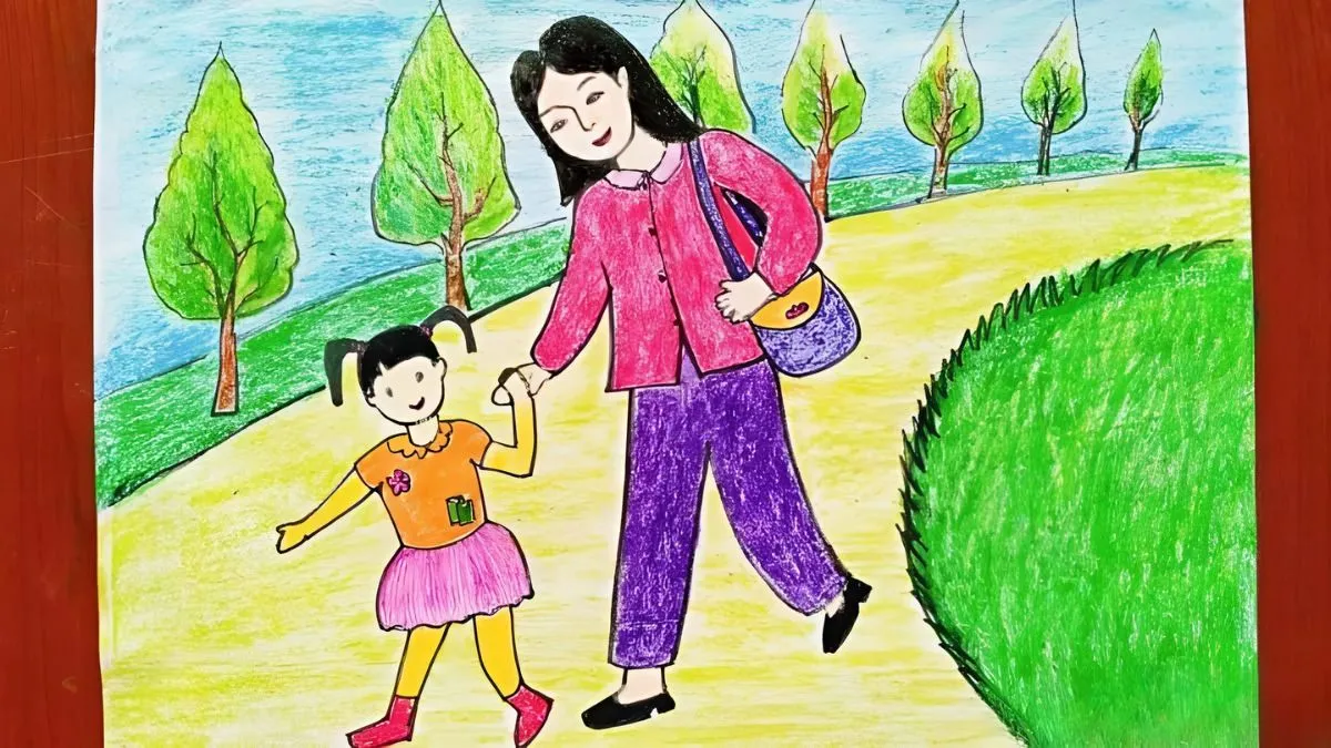 Các ý tưởng tranh vẽ về mẹ đầy ý nghĩa và tình cảm