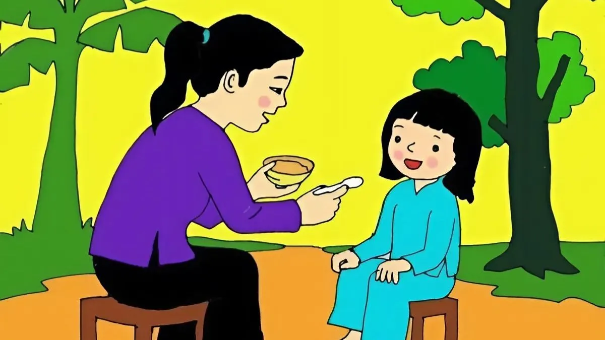 Lưu giữ khoảnh khắc đẹp qua tranh vẽ mẹ và con